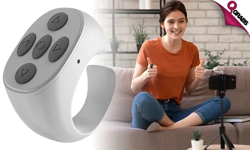 Bluetooth Finger Ring Remote!